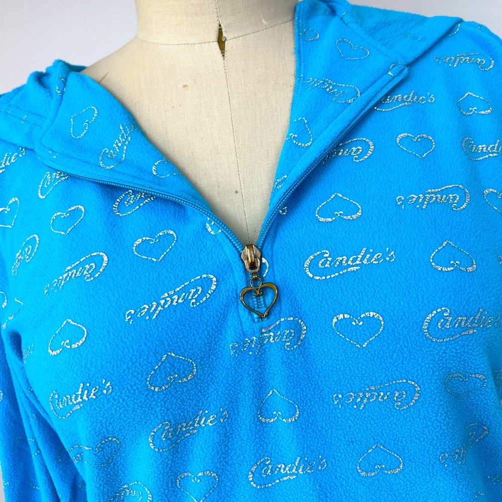 Y2K Candie’s Fleece Sweatshirt L